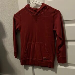 Red Hoodie with Front Pocket